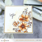 Altenew Burnt Sienna Artists Watercolor Tube alt11001 flowers