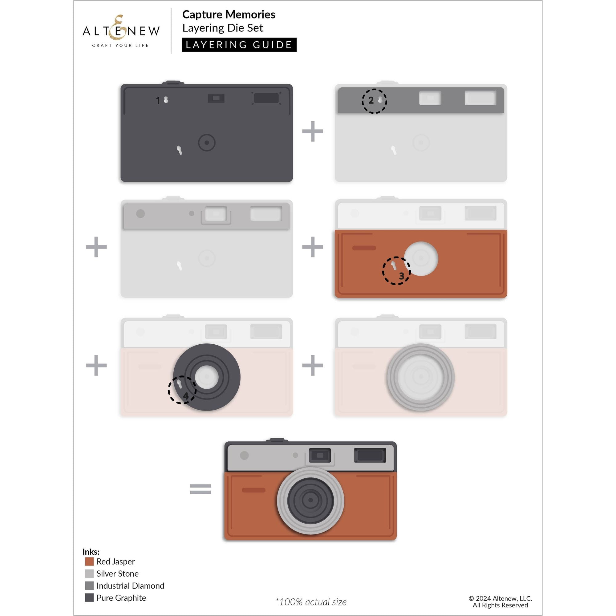 Altenew Capture Memories Layering Dies alt10303