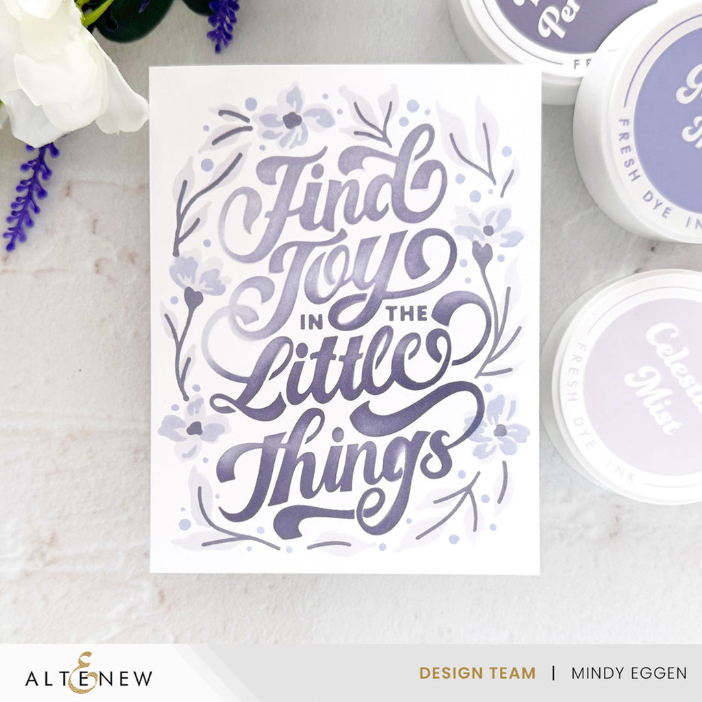 Altenew Celestial Mist Fresh Dye Ink Pad alt11083 find joy