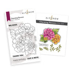 Altenew Charming Flowers Clear Stamp and Die Set