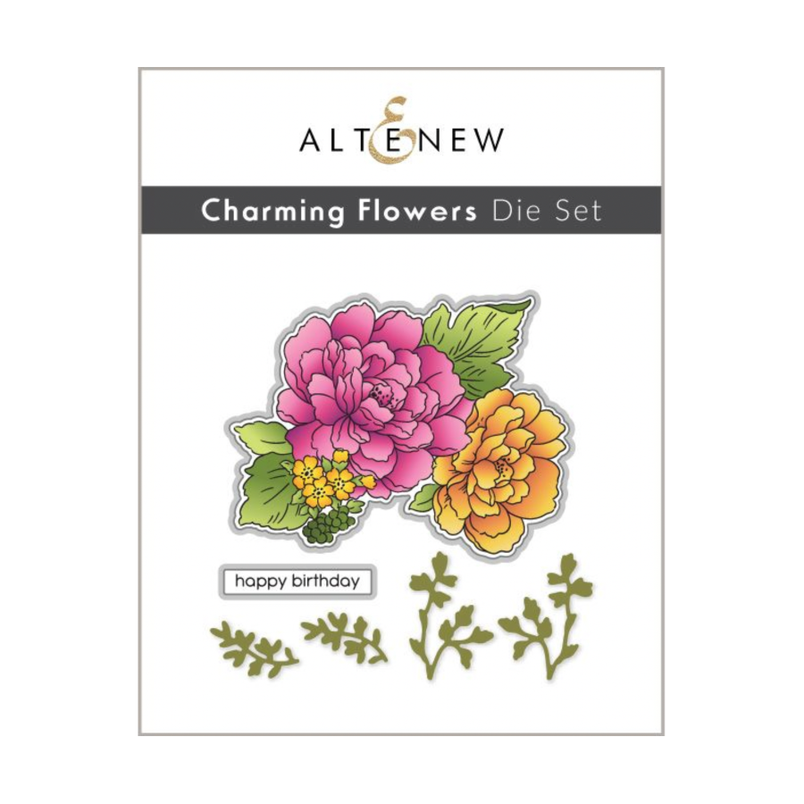 Altenew Charming Flowers Die alt10370