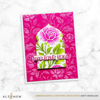 Altenew Chateau Blooms Stencils alt11407 we love you