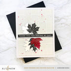 Altenew Checkerboard Tiles Background Stencil alt10956 thank you