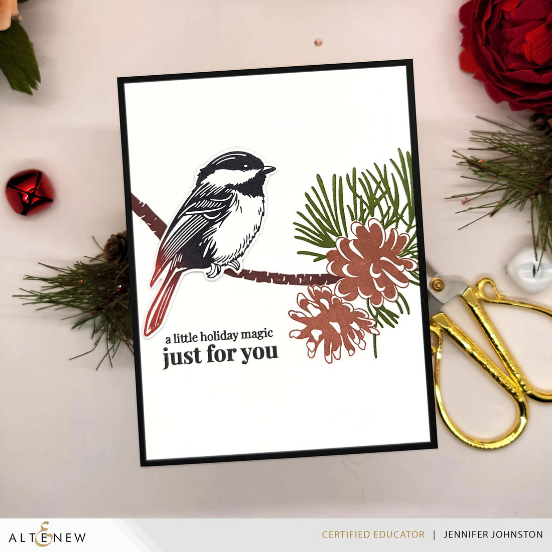 Altenew Chickadee Chirps Registration Press Plates alt10918 for you