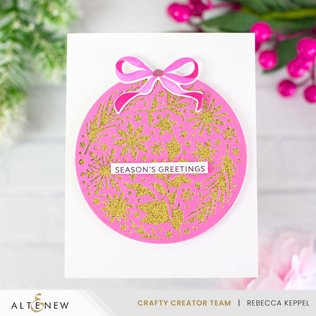 Altenew Citrine Glitter Cardstock Pack alt10759 pink