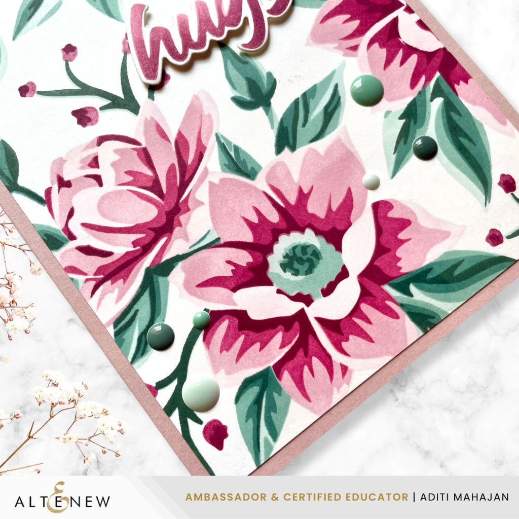 Altenew Coastal Mist Enamel Dots alt11195 hugs