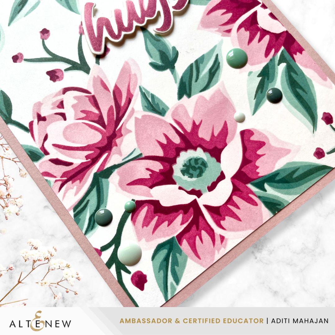 Altenew Coastal Mist Enamel Dots alt11195 hugs