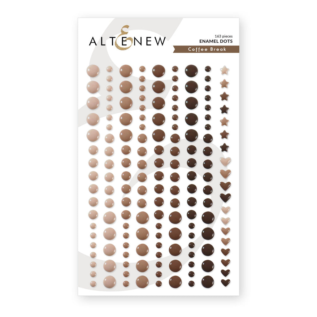 Altenew Coffee Break Enamel Dots alt10452