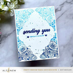 Altenew Cornered Blooms Clear Stamps alt10876 smiles