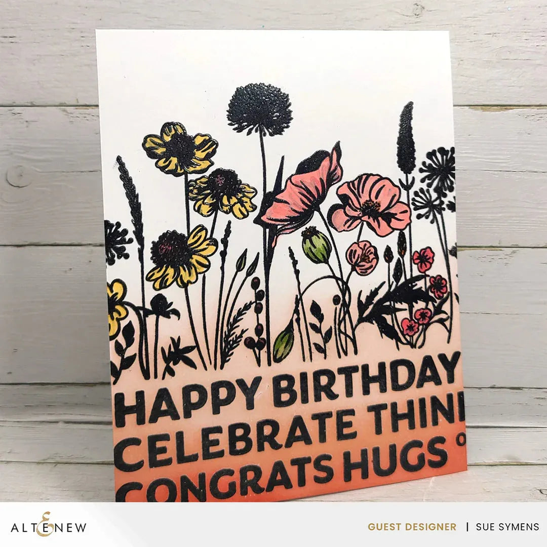 Altenew Cottage Garden Artist Alcohol Marker Set N alt10327 happy birthday