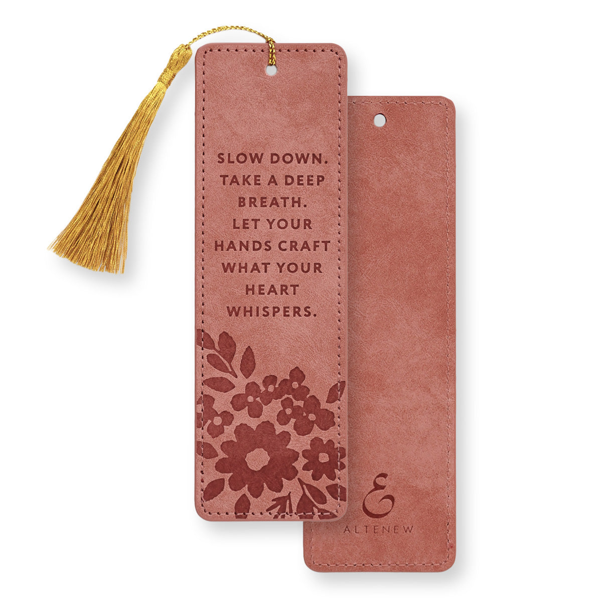 Altenew Cozy Comfort 2025 Leather Bookmark alt11124