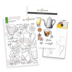Altenew Cozy Mornings Clear Stamp Die and Stencil Set