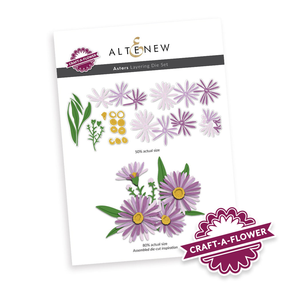 Altenew Craft-A-Flower Asters Layering Dies alt10969