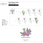 Altenew Craft-A-Flower Asters Layering Dies alt10969 layering guide 