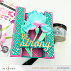 Altenew Craft-A-Flower Bearded Iris Layering Dies alt10688 be strong