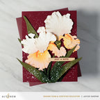 Altenew Craft-A-Flower Bearded Iris Layering Dies alt10688 just a note