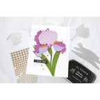 Altenew Craft-A-Flower Bearded Iris Layering Dies alt10688 purple
