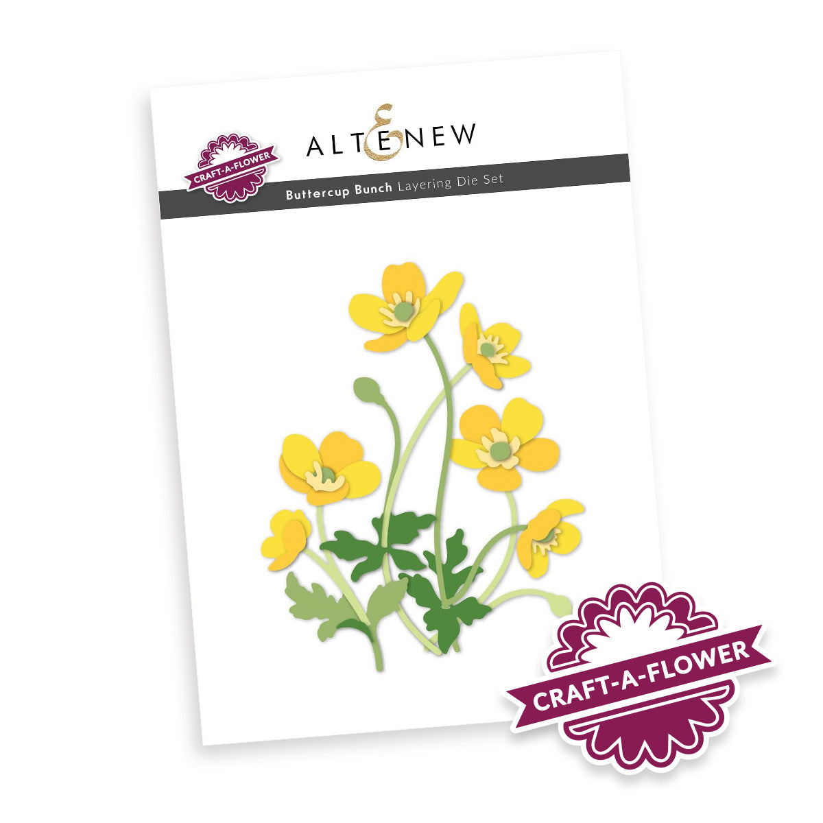 Altenew Buttercup Bunch Die Set