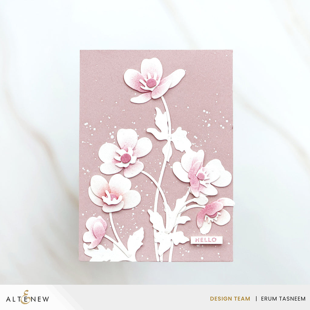 Altenew Craft-A-Flower Buttercup Bunch Layering Dies alt11205 hello