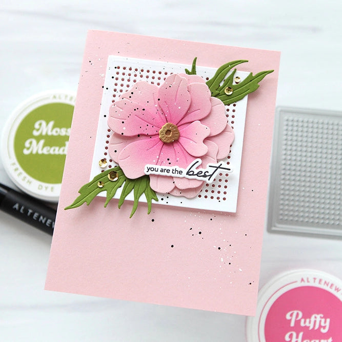 Altenew Craft-A-Flower Butterfly Ranunculus Layering Dies alt11316 pink flower | color-code:ALT01