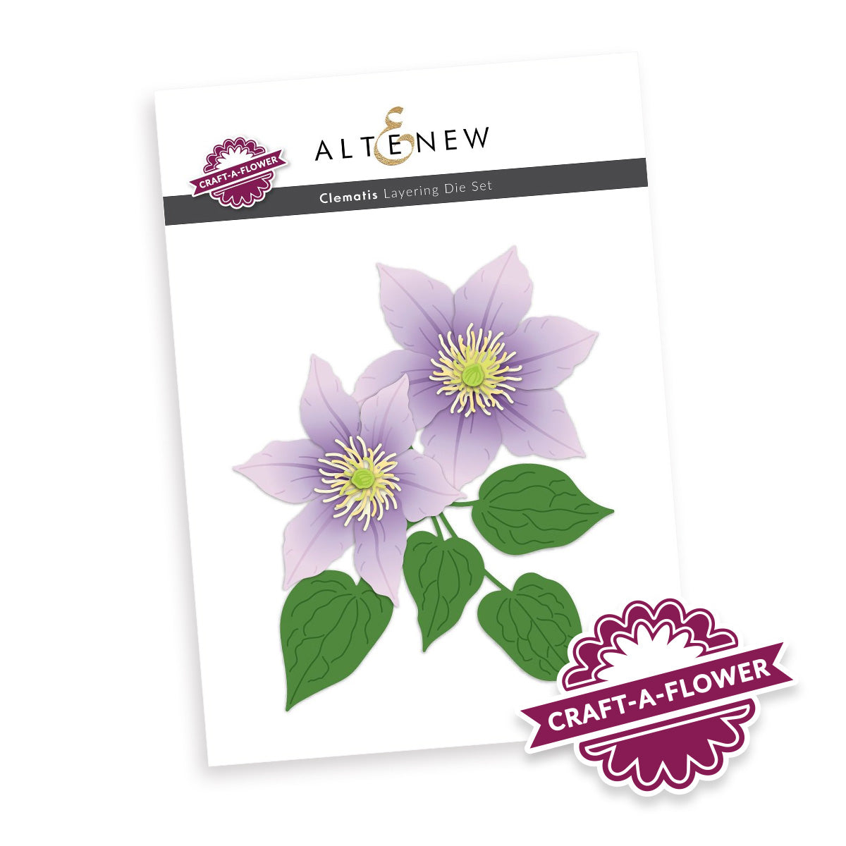Altenew Craft-A-Flower Clematis Layering Dies alt11255