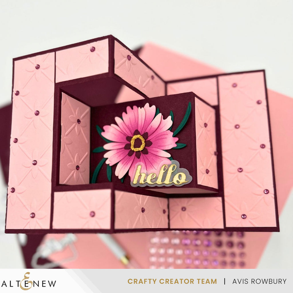 Altenew Craft-A-Flower Coreopsis Layering Dies alt10566 hello