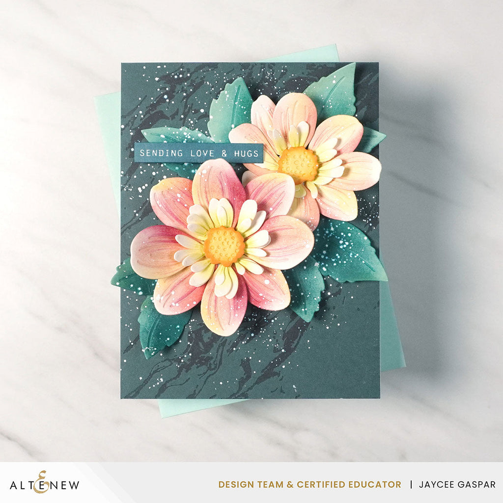 Altenew Craft-A-Flower Dahlia April Heather Dies alt10292