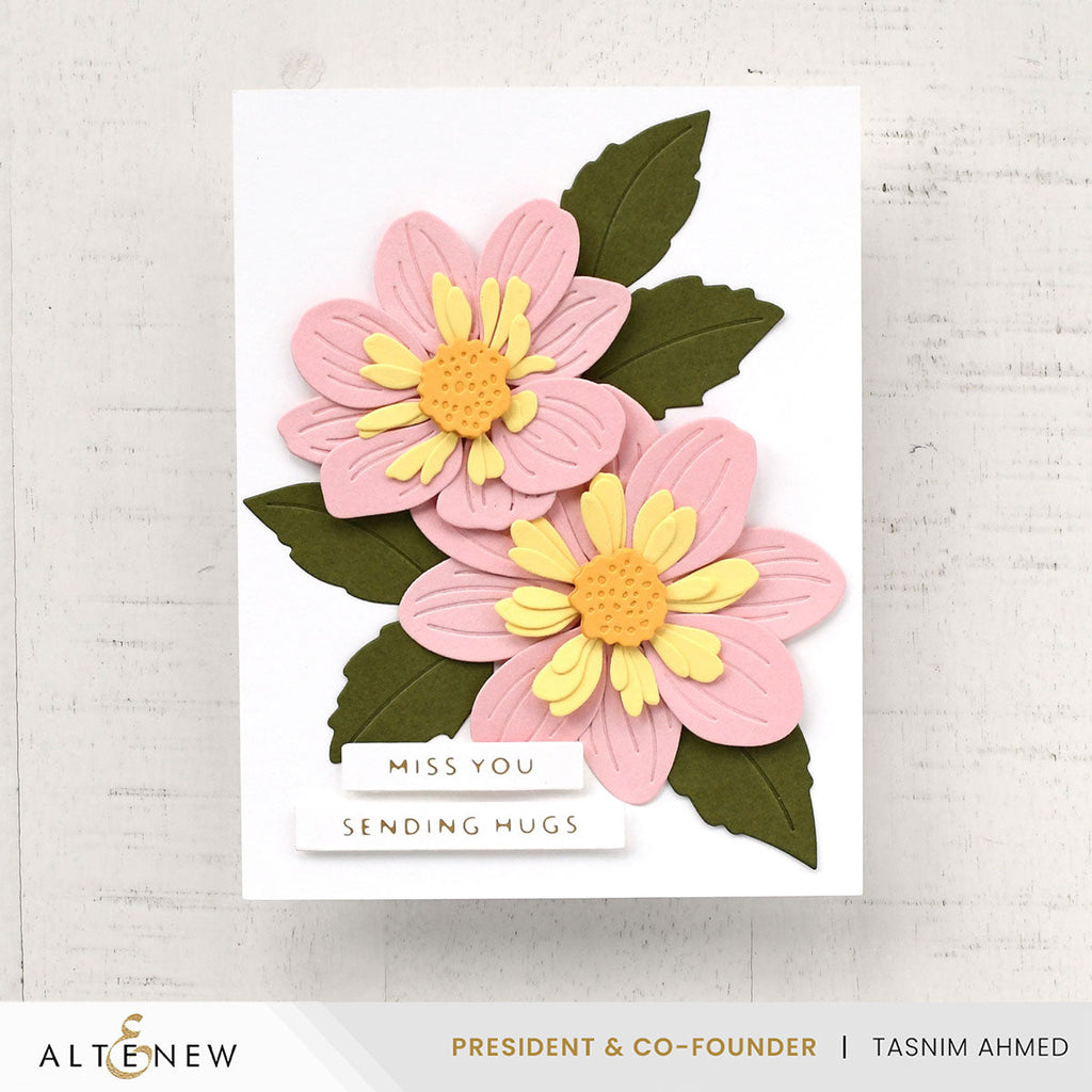 Altenew Craft-A-Flower Dahlia April Heather Dies alt10292* – Simon