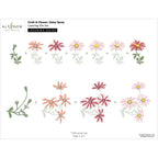Altenew Craft-A-Flower Daisy Spray Layering Dies alt10772 layering guide 1