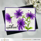 Altenew Craft-A-Flower Daisy Spray Layering Dies alt10772 purple