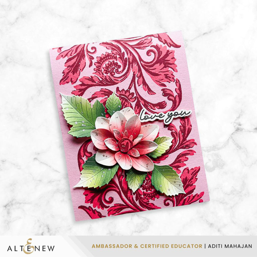 Altenew Craft-A-Flower Grand Dahlia Layering Dies alt11328 love you