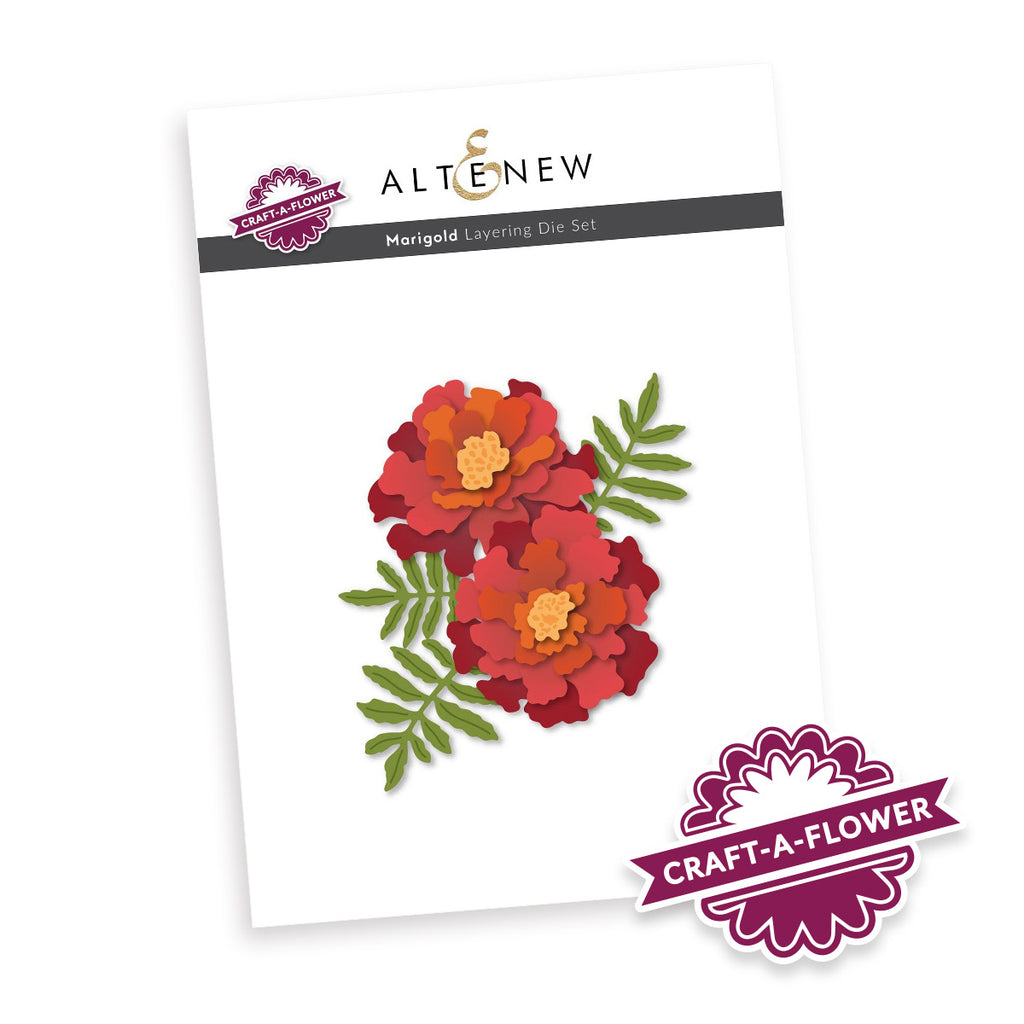 Altenew Craft-A-Flower Marigold Layering Dies alt11559