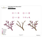 Altenew Craft A Flower Cherry Blossom Branch Layering Dies alt10745 layering guide 1