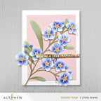 Altenew Craft A Flower Forget Me Not Layering Dies alt11346 inspiration