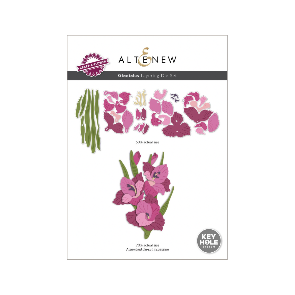 Altenew Craft A Flower Gladiolus Layering Dies alt10945
