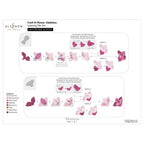 Altenew Craft A Flower Gladiolus Layering Dies alt10945 layering guide 1