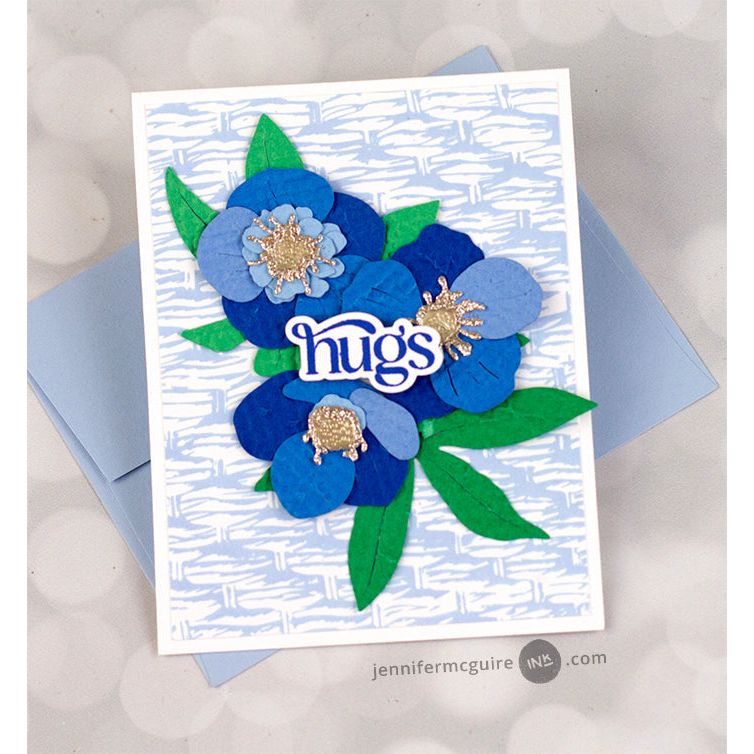 Altenew Craft A Flower Hellebore Layering Dies alt10383 hugs | color-code:ALT01
