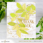 Altenew Craft Your Life Project Kit Arched Foliage alt10778bn thank you