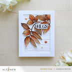 Altenew Craft Your Life Project Kit Arched Foliage and Add-on Embossing Folder Set hugs