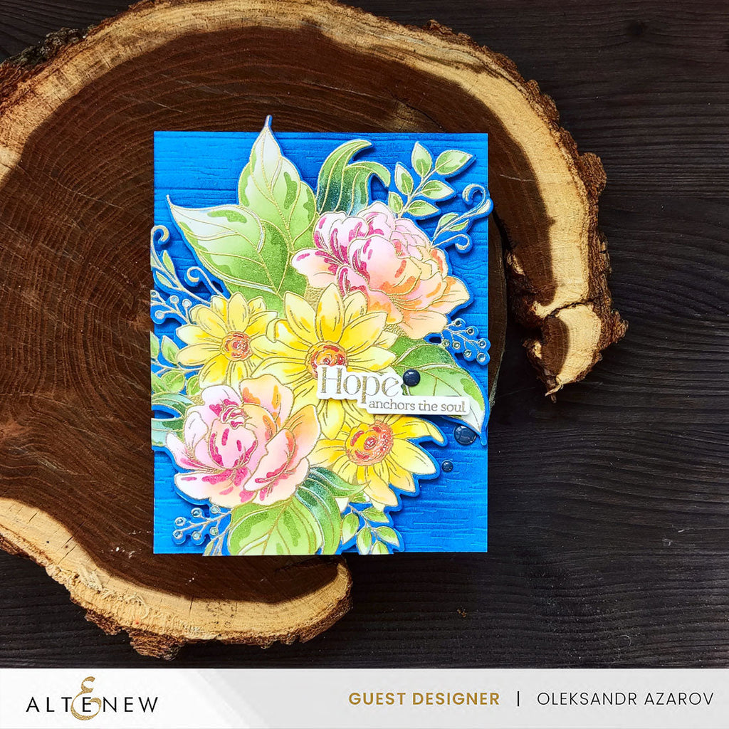 Altenew Craft Your Life Project Kit Blossoms of Encouragement alt10430bn hope