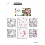 Altenew Craft Your Life Project Kit Bold and Beautiful alt10865bn layering guide
