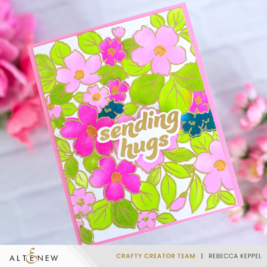 Altenew Craft Your Life Project Kit Bold and Beautiful alt10865bn sending hugs