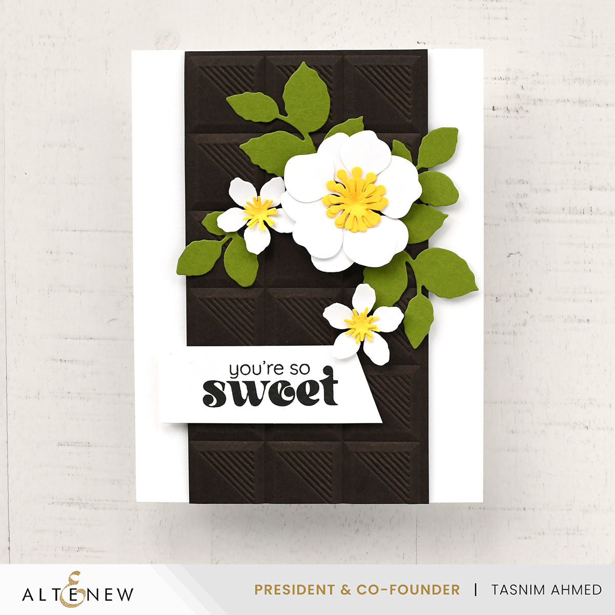 Altenew Craft Your Life Project Kit Chocolate Flowers alt10298bn