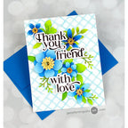 Altenew Craft Your Life Project Kit Chocolate Flowers alt10298bn thank you | color-code:ALT01