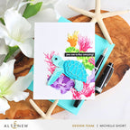Altenew Craft Your Life Project Kit Coral Reef Wonders alt11352bn sea turtle