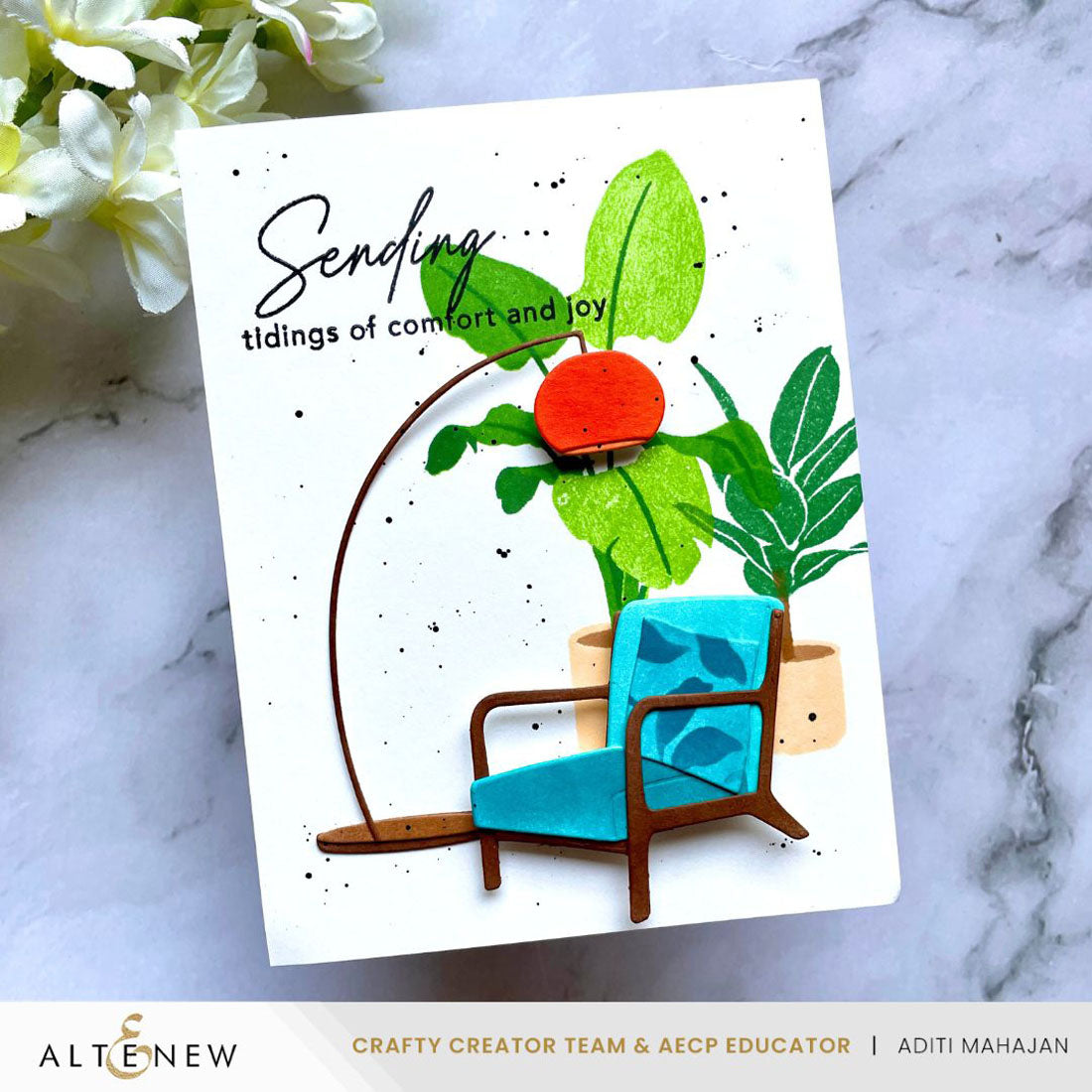 Altenew Craft Your Life Project Kit Cozy Spaces alt10901bn comfort and joy