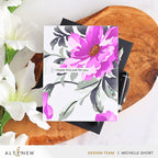 Altenew Craft Your Life Project Kit Expressive Flora Set alt11637bn just for you purple flower card