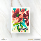 Altenew Craft Your Life Project Kit Expressive Flora and Add-on Die Set thanks card