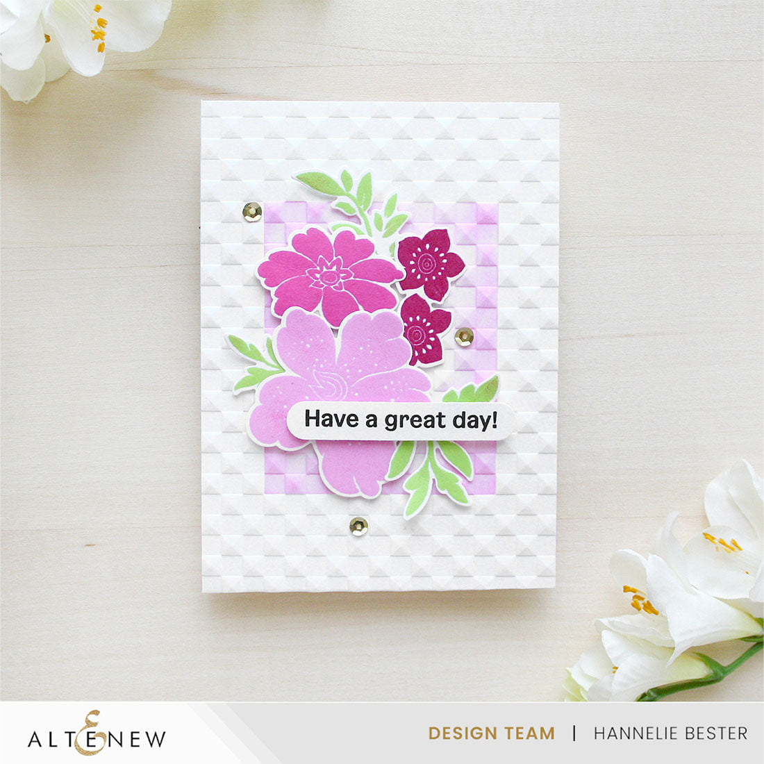 Altenew Craft Your Life Project Kit Floral Odyssey Add-On Dies alt10953 great day