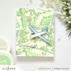 Altenew Craft Your Life Project Kit Floral Odyssey alt10951bn airplane